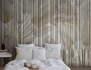 CANVAS / MIRAGE - Wallpaper with floral pattern by N.O.W. Edizioni - view 2